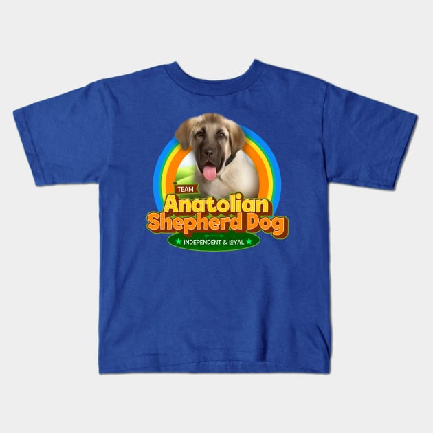 Anatolian Shepherd Dog Kids T-Shirt by Puppy & cute